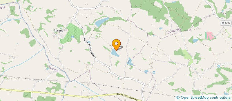 localisation de l'entreprise SCI LES PERLES DE ZANZIBAR  CONDOM