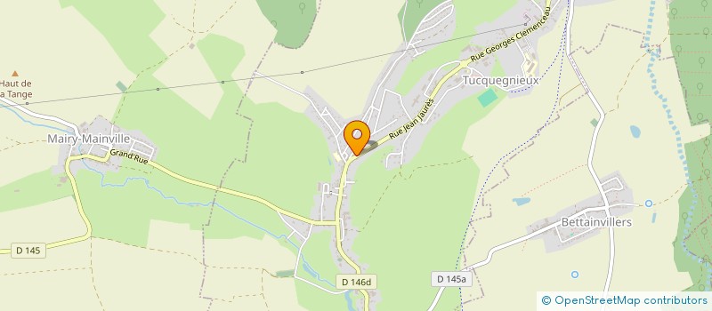 localisation de l'entreprise SCI LES PERRET  TUCQUEGNIEUX