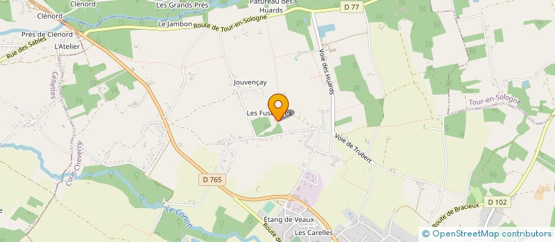 localisation de l'entreprise SCI LES PERRIERES  OISLY