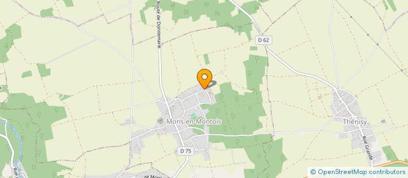localisation de l'entreprise SCI LES PERRIERES  MONS-EN-MONTOIS