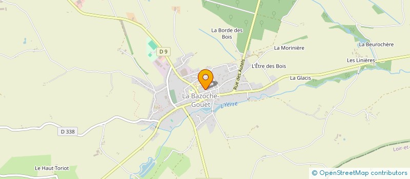 localisation de l'entreprise SCI LES PERRIERS à AUTHON-DU-PERCHE