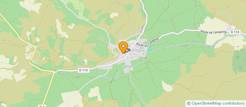 localisation de l'entreprise SCI LES PERSEIDES  VAL-DE-DAGNE