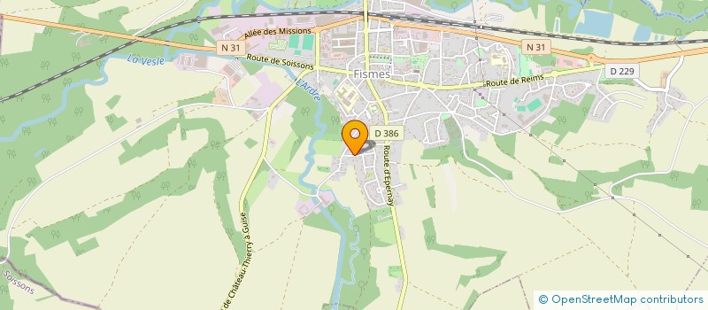 localisation de l'entreprise SCI LES PETITES CHEZELLES  SAINT-GILLES