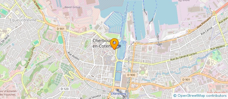 localisation de l'entreprise SCI LES PETITES ENCHERES à CHERBOURG-EN-COTENTIN