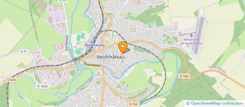 localisation de l'entreprise SCI LES PETITES FOSSES à NEUFCHATEAU