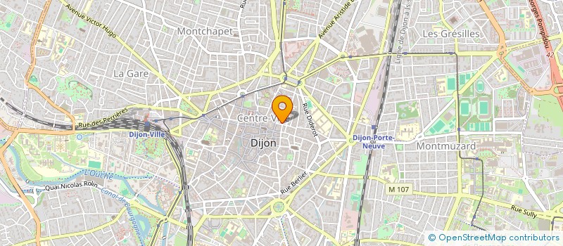 localisation de l'entreprise SCI LES PETITES GRAINES à DIJON