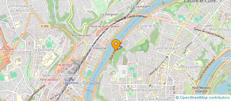 localisation de l'entreprise SCI LES PETITES GRANGES  LYON