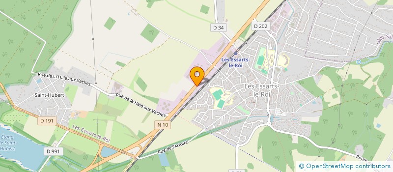 localisation de l'entreprise SCI LES PETITES GRILLES  LES ESSARTS-LE-ROI