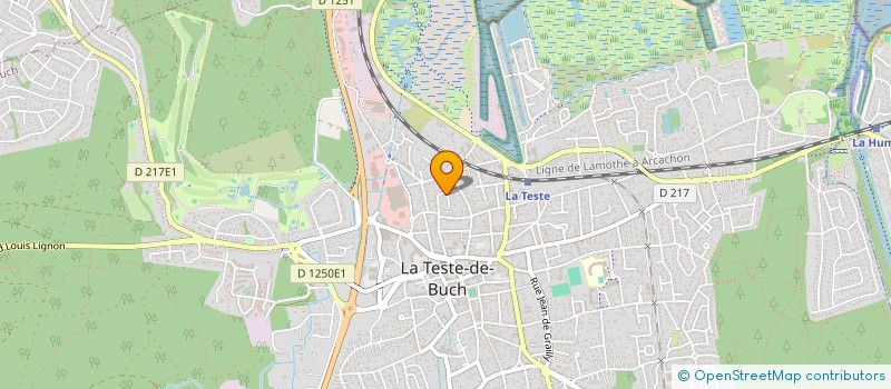 localisation de l'entreprise SCI LES PETITES HUITRES D'OR à LA TESTE-DE-BUCH