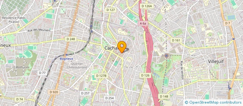 localisation de l'entreprise SCI LES PETITES VOISINES  ARCUEIL