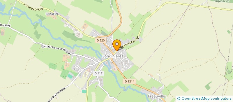 localisation de l'entreprise SCI LES PETITS ASSOCIES  LONDINIERES