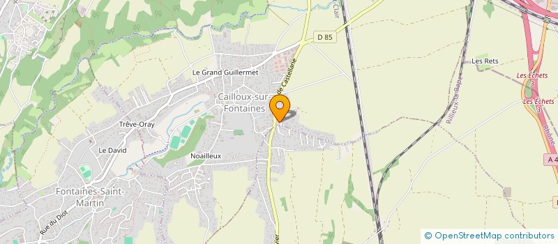 localisation de l'entreprise SCI LES PETITS CAILLOUX  CAILLOUX-SUR-FONTAINES