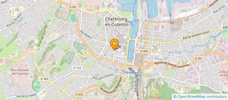 localisation de l'entreprise SCI LES PETITS CAILLOUX à CHERBOURG-EN-COTENTIN