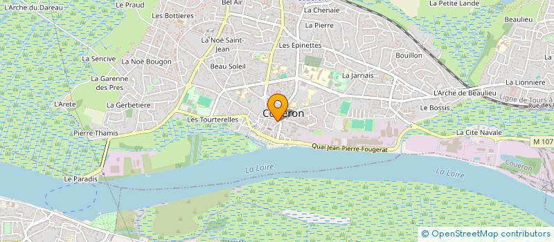 localisation de l'entreprise SCI LES PETITS CARREAUX à COUERON