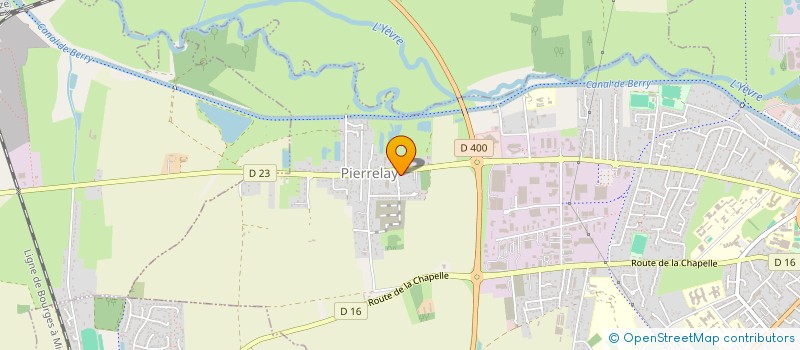 localisation de l'entreprise SCI LES PETITS CERISIERS  BOURGES