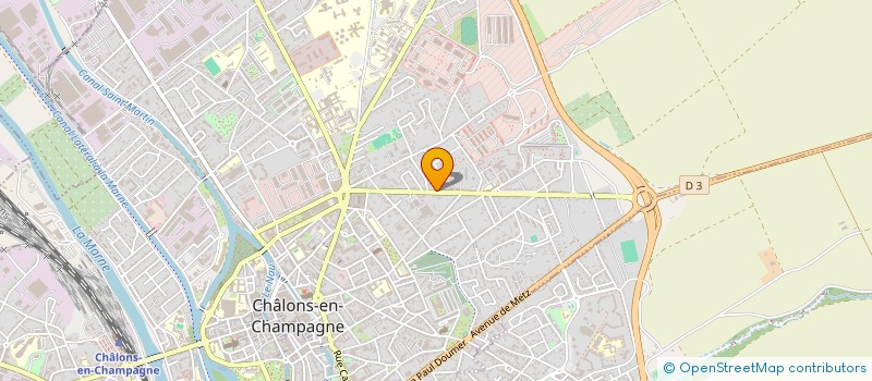 localisation de l'entreprise SCI LES PETITS CHEVAUX  CHALONS-EN-CHAMPAGNE