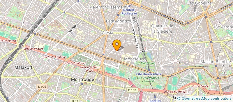 localisation de l'entreprise SCI LES PETITS COEURS  PARIS
