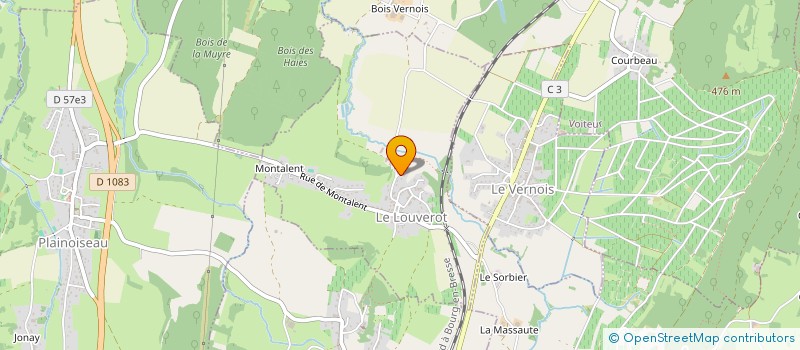 localisation de l'entreprise SCI LES PETITS COEURS  HAUTEROCHE