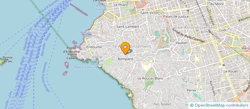 localisation de l'entreprise SCI LES PETITS ENFANTS à MARSEILLE 7EME