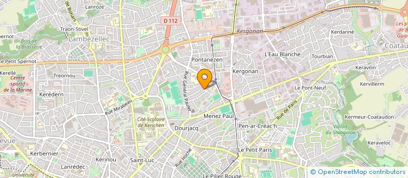 localisation de l'entreprise SCI LES PETITS EXPLORATEURS  BREST