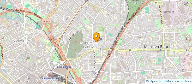 localisation de l'entreprise SCI LES PETITS GRILLONS à LILLE