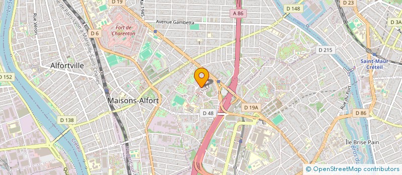 localisation de l'entreprise SCI LES PETITS LOUPS à MAISONS-ALFORT