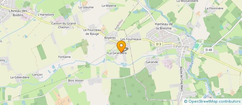 localisation de l'entreprise SCI LES PETITS LOUPS  AMBILLOU