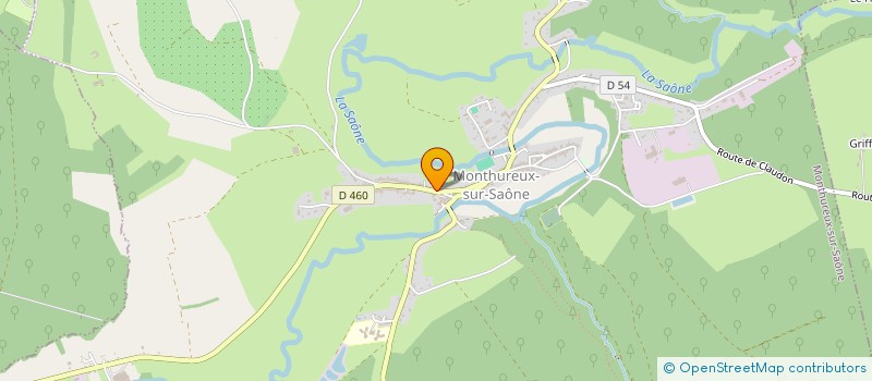 localisation de l'entreprise SCI LES PETITS LOUPS  MONTHUREUX-SUR-SAONE