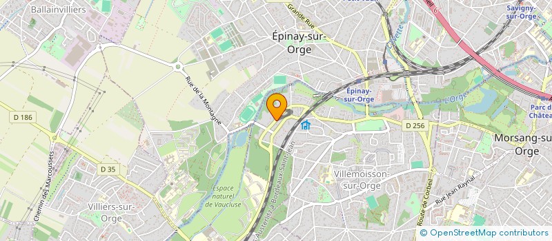 localisation de l'entreprise SCI LES PETITS LOUPS à VILLEMOISSON-SUR-ORGE