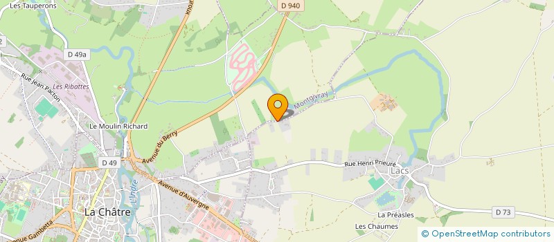 localisation de l'entreprise SCI LES PETITS MARGOIS à LACS
