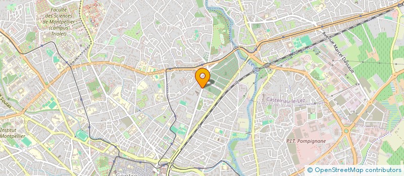 localisation de l'entreprise SCI LES PETITS MATELOTS à MONTPELLIER
