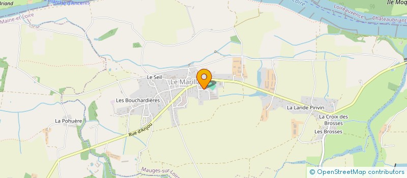 localisation de l'entreprise SCI LES PETITS MORTIERS  MAUGES-SUR-LOIRE