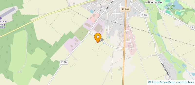 localisation de l'entreprise SCI LES PETITS NAUDINS  AUBIGNY-SUR-NERE