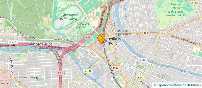localisation de l'entreprise SCI LES PETITS NIDS à JOINVILLE-LE-PONT