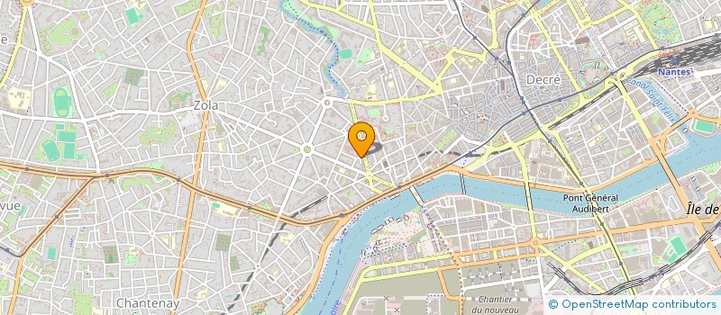 localisation de l'entreprise SCI LES PETITS POISSONS à NANTES