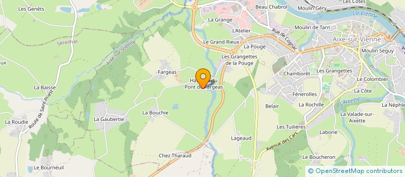 localisation de l'entreprise SCI LES PETITS QUATRE VENTS à AIXE-SUR-VIENNE