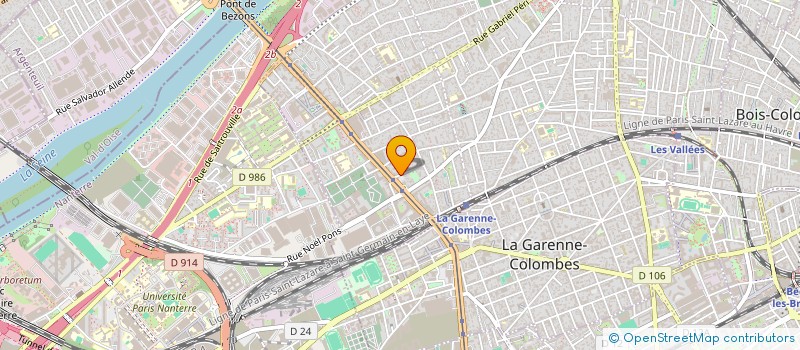 localisation de l'entreprise SCI LES PETITS ZAOUI à COLOMBES