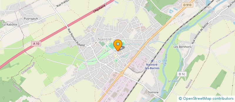 localisation de l'entreprise SCI LES PEUPLIERS  NAINTRE