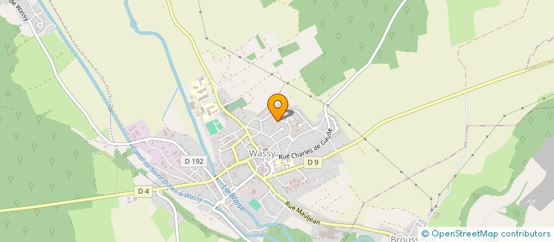 localisation de l'entreprise SCI LES PEUPLIERS à WASSY