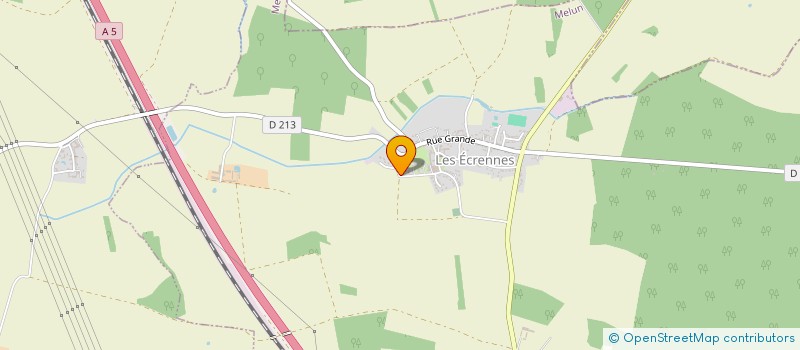 localisation de l'entreprise SCI LES PEUPLIERS  LES ECRENNES