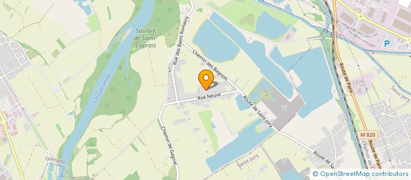 localisation de l'entreprise SCI LES PEUPLIERS  GRENADE