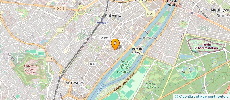 localisation de l'entreprise SCI LES PEUPLIERS NANTAIS à GARCHES