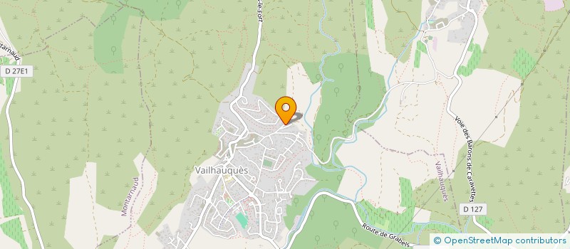 localisation de l'entreprise SCI LES PEYRIDISSES  VAILHAUQUES