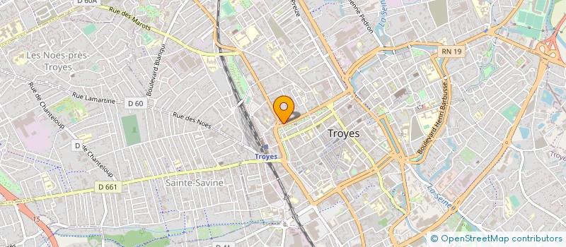 localisation de l'entreprise SCI LES PHILIPPATS à TROYES