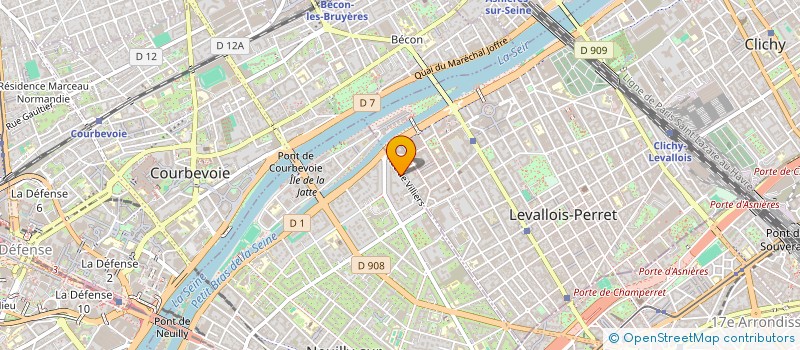 localisation de l'entreprise SCI LES PIBOULS à NEUILLY-SUR-SEINE