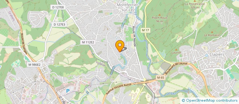 localisation de l'entreprise SCI LES PICADOUS  MONTFERRIER-SUR-LEZ