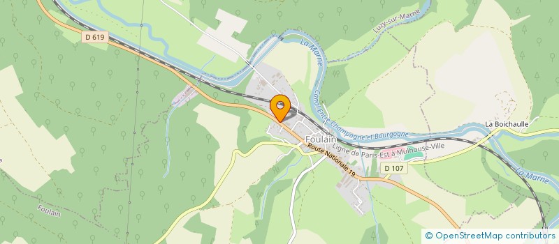 localisation de l'entreprise SCI LES PICHAUX à FOULAIN