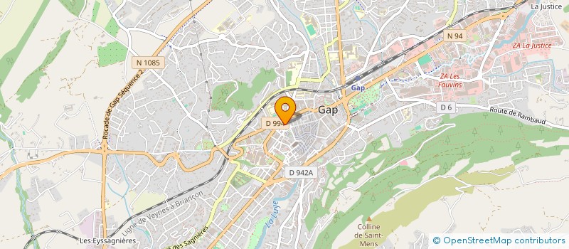 localisation de l'entreprise SCI LES PIECES à GAP