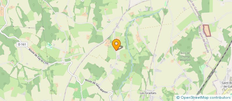 localisation de l'entreprise SCI LES PIEDS SUR TERRE à FAY-LE-CLOS