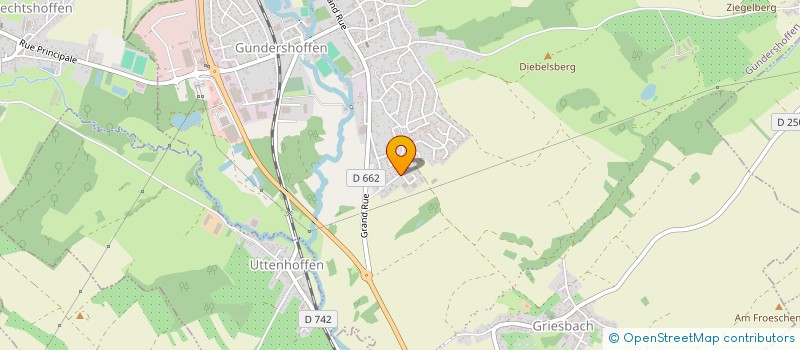 localisation de l'entreprise SCI LES PIERRES BLANCHES  ZINSWILLER